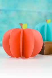 Download 3d Paper Pumpkin Decor Free Svg Hey Let S Make Stuff
