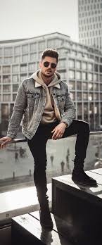 5 Denim Jackets To Enhance Your Personality Black Jeans Men Denim Jacket Men Outfit Mens Casual Outfits