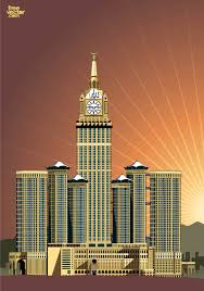 Construction on the complex was started in 2004 and finished in 2012. Abraj Al Bait Vector Art Graphics Freevector Com