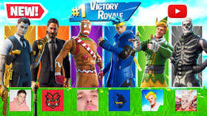 On your switch, log in to your nintendo account and go to nintendo eshop > fortnite > free download > free download > close. The Random Fortnite Youtuber Skin Challenge Fortnite Nintendo Switch Gameplay Youtube