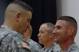 Col John Scott and CMS Patrick Quirk