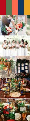 Look to plan a rustic wedding? 5 Rustic Wedding Color Palette Ideas Junebug Weddings