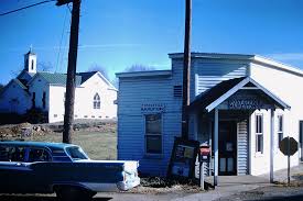 Found Photo Mauertown Virginia Post Office Photo Back Road Country Roads