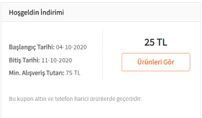 Ödeme yapmadan önce uygulandığı taktirde %10 ek. Trendyol Yeni Uyelige 50 25 Hos Geldin Indirim Kuponu Kargo 3 99 Nisan 2021 Kuponla Com