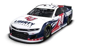 William byron's 2020 nascar playoff run ended with a busted front after his car apparently ran into the back of christopher bell's car after joey gase's car stopped short at bristol on saturday. Byron S Liberty University Camaro Gets Fresh Look For 2021 Tobychristie Com
