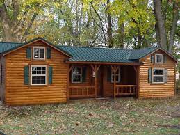 Amish Cabin Company Kits Starting At 16 350 Modular Log Cabin Modular Log Homes Pre Built Cabins