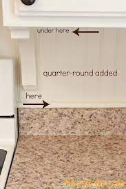 Finishing details on kitchen cabinets ana white. Webstagram Beadboard Backsplash Home Remodeling Home Diy