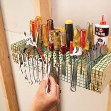 Hardware Cloth Tool Roost Hardware Cloth Workshop Storage Second Hand Tools