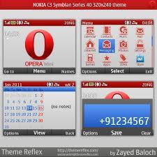 Opera mini is now available as a native version for symbian. Opera Mini Theme For Nokia C3 X2 01 Updated Themereflex