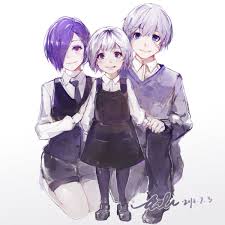 落舟pile on twitter 東京喰種 金木研 イラスト カネキ