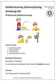 Auch Fur Detektiv Kindergeburtstag Geeignet Detektivtraining Fur Kinder Detektivspiele Auch Unterricht Lesen Trainingsanleitung Schatzsuche Kindergeburtstag