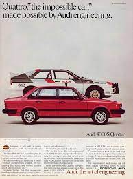 Pin By Dusana Sipkovska On Car Ads Brochures Promo Photos Car Ads Audi Audi Quattro