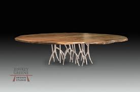 Check spelling or type a new query. Silver Forest Live Edge Wood Slab Dining Table Jeffrey Greene