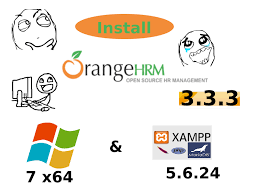 Install Orangehrm 3 3 3 On Windows 7 X64 Xampp 5 6 24 Localhost Open Source Php Human Resource Hr Management S Hr Management Management Open Source