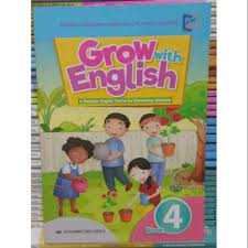 Download buku grow with english kelas 4kumpulan rpp kurikulum 2013 dan ktsp. Buku Bahasa Inggris K13 Grow With English Kelas 4 Penerbit Erlangga Shopee Indonesia