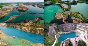 An industrial park has also been developed up northeast. Tasik Kuari Nampak Biru Dan Cantik Tapi Sebenarnya Dalam Dan Bahaya Libur
