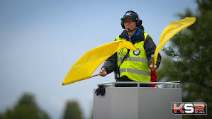 Racing flags are traditionally used in auto racing and similar motorsports to indicate track condition and to communicate important messages to drivers. The Double Yellow Is Out At Alaharma Kartcom