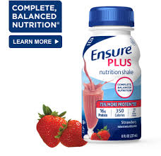 Its a better choice then almond milk as almond milk is low caloried containing 51 calories less per 100ml than whole milk. Ensure Plus Strawberry High Calorie Shakes For Weight Gain