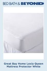 Great Bay Home Lexia Mattress Protector Bed Bath Beyond In 2020 Mattress Mattress Protector Twin Mattress