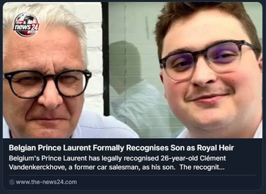 Un vendeur de voitures belge devient prince après qu'un test ADN confirme sa filiation royale