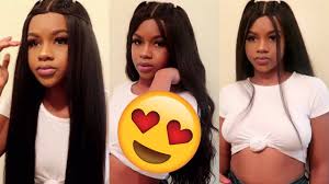 I can't believe y'all regularly pay for sew ins that you can't take off after a long day. 3 Cute Hairstyles For Your Sew In Ft Beauty Forever Youtube