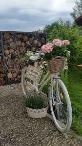 Garten Fahrrad Deko Blumen Garten Deko Garten Deko Blumen