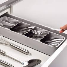 Oxo good grips expandable utensil organizer Drawerstore Compact Cutlery Organizer By Joseph Joseph Linen Chest
