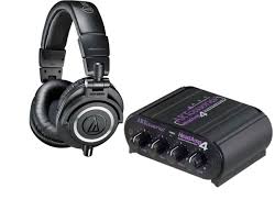 Audio Technica Ath M50x Art Headamp 4 Headphone Amplifier Audio Technica Headphone Amplifiers Black Headphones