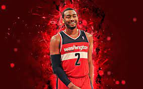 Download Wallpapers John Wall 4k Abstract Art Nba Basketball Stars Washington Wizards Wall Neon Lights Basketball Creative Besthqwallpapers Com John Wall Basketball Star Washington Wizards
