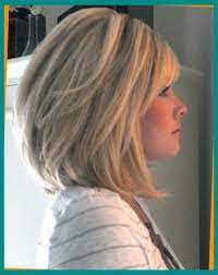 A classic short bob with bangs hairstyle can vary in length, but generally starts from the ear and ends at the neck, all while being paired with a fringe cut credit: Shoulder Length Bob With Heavy Bangs Hair Colors That Are Fab Regarding Medium Length Graduated Bob The Aweso Hot Hair Styles Thick Hair Styles Hair Styles