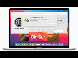 How To Fix The Request Timed Out An Error Occurred While Installing Macos Big Sur Youtube