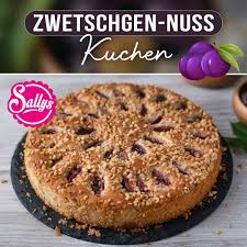 Die 3 eigelb, den zucker, die stärke und den zimt cremig schlagen und die vorbereiteten zwetschgen unterheben. Sallys Welt Zwetschgen Nusskuchen Sallys Welt Interspar Facebook