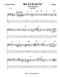 A sheaf of poems, signed in your quiet hand. High Tide Or Low Tide Bass Guitar Tab By Bob Marley Digital Sheet Music For Download Print H0 760329 Sc001278592 Sheet Music Plus