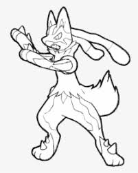 Find more mega lucario coloring page pictures from our search. Kamehameha Drawing Riolu Lucario Riolu And Mega Lucario Hd Png Download Kindpng