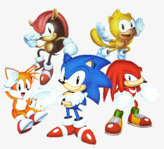 Fire & ice sonic rush adventure, sonic transparent background png clipart size: Sonic Mania Knuckles Png Jpg Library Stock Sonic Mania Plus New Characters Png Image Transparent Png Free Download On Seekpng