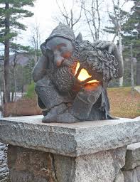 The Nightwatch Gnomes By Deran Wright Gnome Garden Sculpture Garden Statues