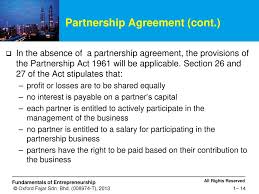 Registering a partnership (partnership act 1961). Forms Of Business Entities And Related Legal Requirements Ppt Download
