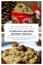 Die Weltbesten Und Saftigsten Haselnussmakronen Zimtkeks Und Apfeltarte Makronen Makronen Rezept Rezepte