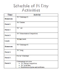 Make sure you dress appropriately. Pi Day Celebration