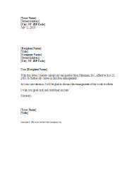 There is no official form to resign as a nebraska registered agent. Basic Yet Professional Sample Resignation Letter Template Professional Resignation Letter Resignation Letter Simple Resignation Letter Format