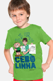 De forma muito sensível, turma da mônica: Camiseta Infantil Turma Da Monica Lacos Cebolinha Zoeira Never Ends