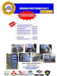 Takut dia tipu je sebab masa tu kedai kete tu tk ada orang.maybne dia nak sales je. Harga Clutch Plate Kereta