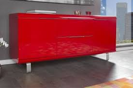 Design Sideboard Rio Hochglanz Lack Rot Kommode 2 Schubladen 2 Turen Rote Kommode Kommode Kommode Modern