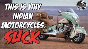 This Is Why Indian Motorcycles Suck Youtube