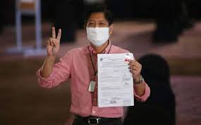 Second face off set with vp leni robredo, who narrowly . Bongbong Files Coc The Manila Times