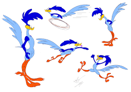 Road Runner Anthro Color By Gunzcon Road Runner Phoenix Artwork Looney Tunes Characters