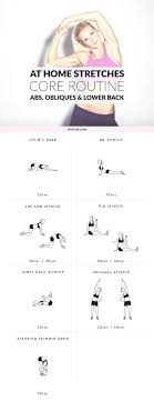 core static stretching exercises ab