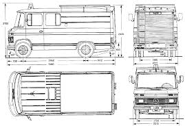 Blueprints Trucks And Vehicles Templates Layth Jawad Mercedes Benz Trucks Mercedes Van Mercedes Bus