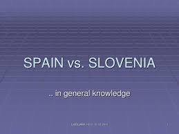 The match spain vs slovenia will take place on august 1, 2021, starting at 09:20 a.m. Ppt Spain Vs Slovenia Powerpoint Presentation Free Download Id 6070919