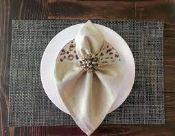 A video lesson on how to set up napkin rings that will improve your napkin folding, dining etiquette skills. Simple Ways To Fold Napkins Everyday Laura